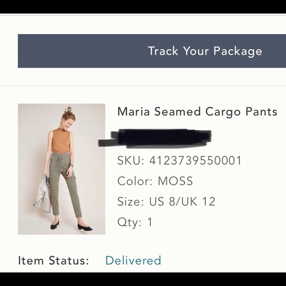 Anthropologie Ikks Maria Cargo pants - Picture 9 of 9